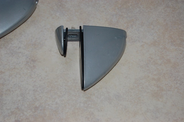 Floating glass oblong shelf (one available) - photo 3