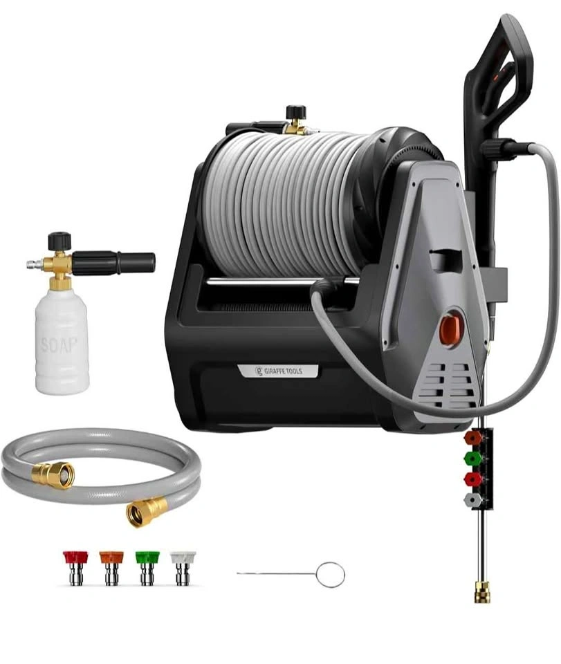 Giraffe Tools Wall Mounted Pressure Washer 2900 PSI (used)