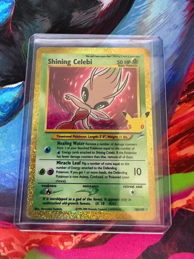 Shining Celebi 106/105 Pokémon Celebrations
