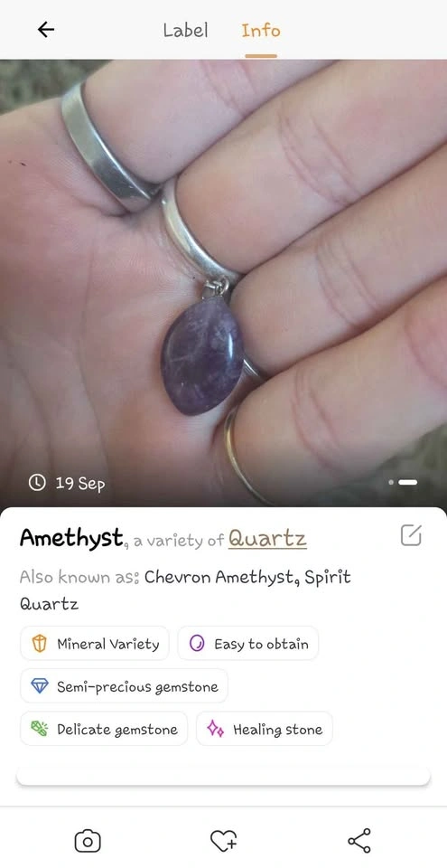 Amethyst Quartz Pendant