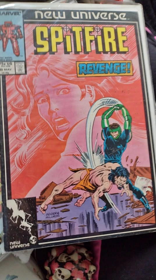 Marvel New Universe Spitfire Revenge Comic Book