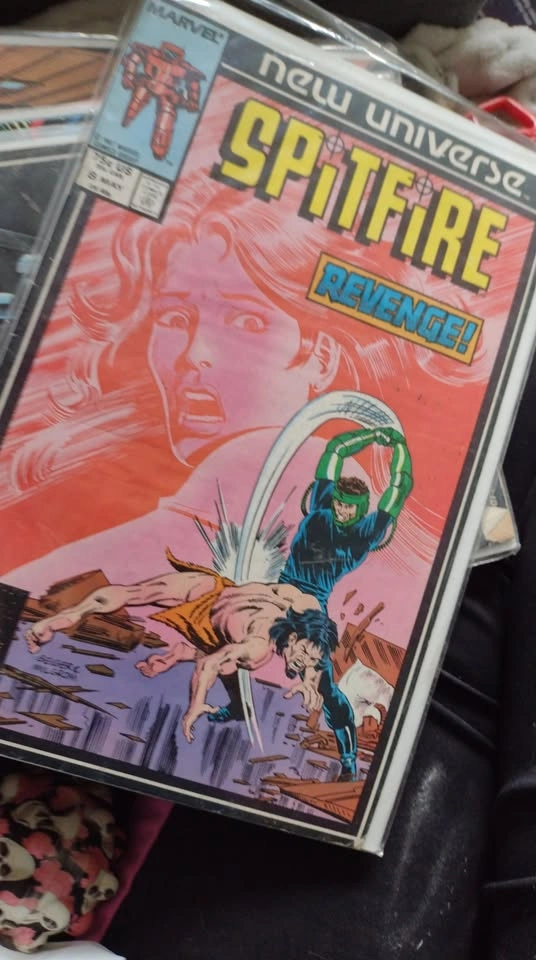 Marvel New Universe Spitfire Revenge Comic Book - photo 3