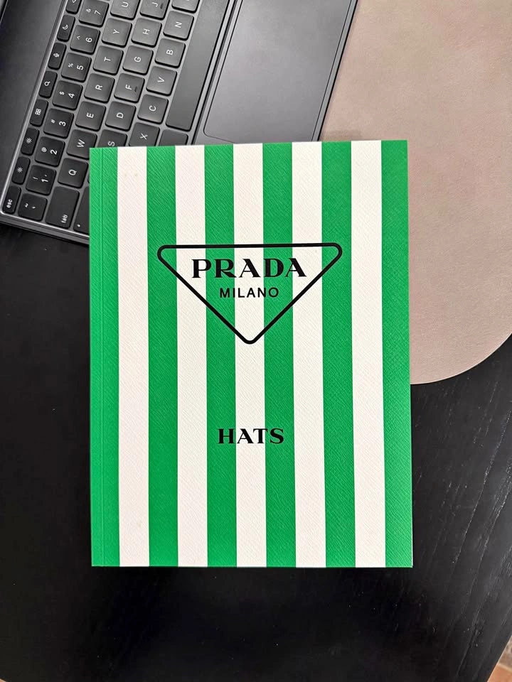 Authentic Prada VIP Lookbook / Catalog – "HATS"