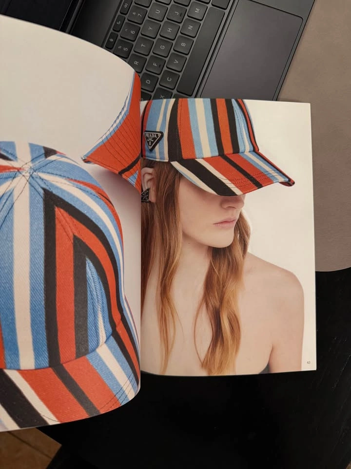 Authentic Prada VIP Lookbook / Catalog – "HATS" - photo 2