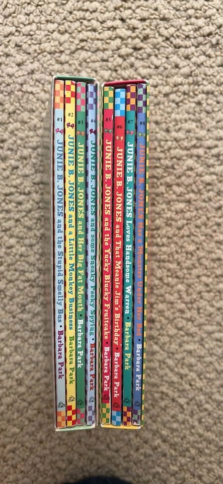 Junie B Jones Books Boxed Set 1-8 Barbara Park - photo 2