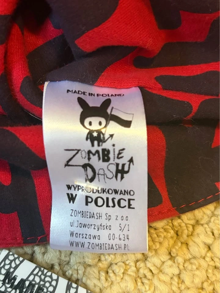 Zombie Dash Shark Bite El Bandito Neck Gaiter Reversible S - photo 5
