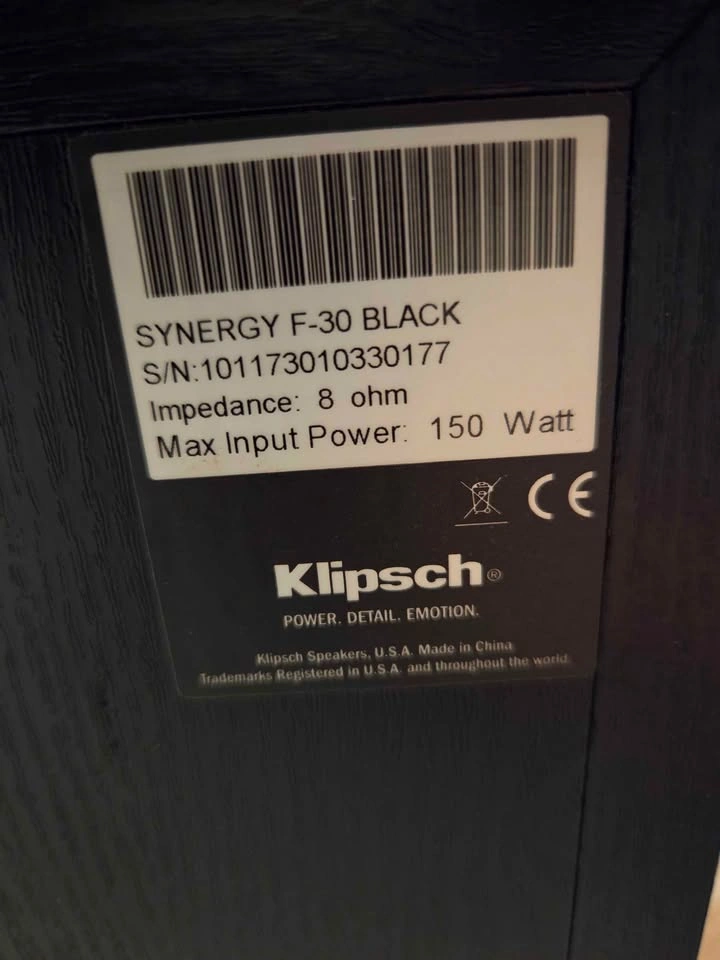 Klipsch Synergy F-30 Floorstanding Speakers - photo 3