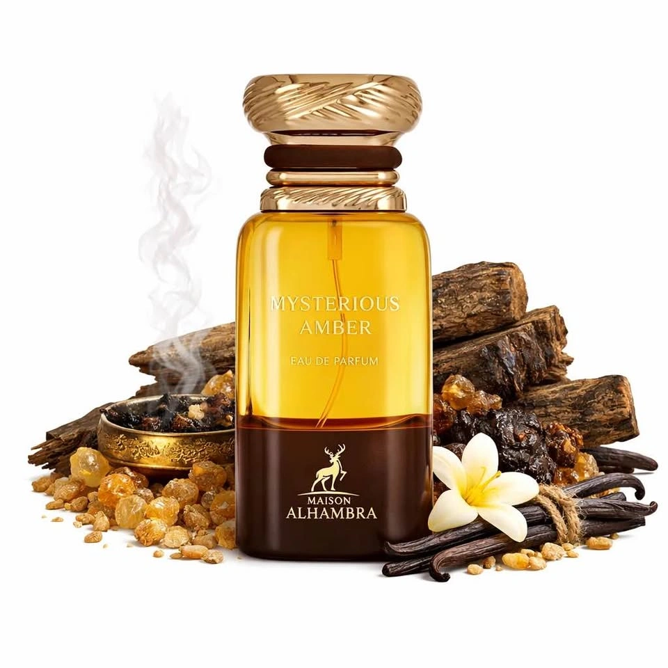 Maison Alhambra Mysterious Amber EDP (2.7 oz / 80ml) – Like New - photo 2