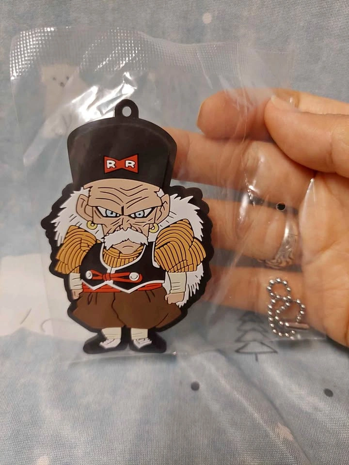Dragon Ball Z - Dr. Gero Rubber Keychain/Bag Charm 🏈