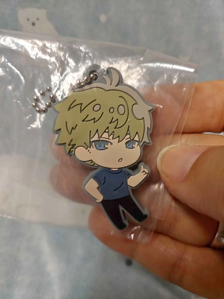 Spy x Family - Defo-Raba! Casual Loid Forger Rubber Keychain 🏈