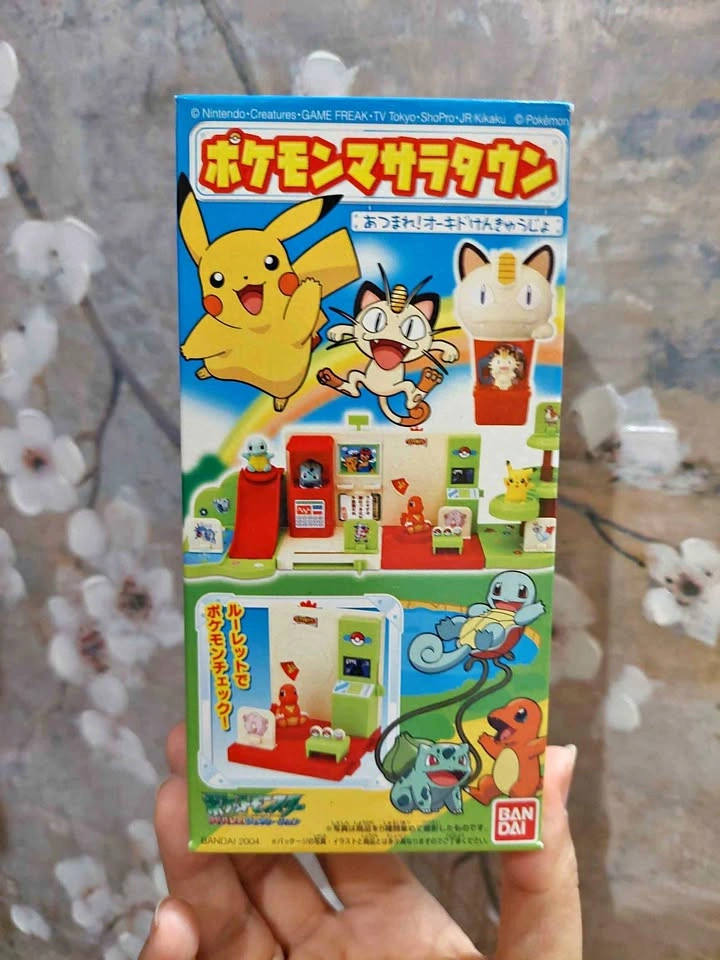 Vintage Pokemon Candy Toy - 2004 Bandai Pallet Town Set #2 🏈