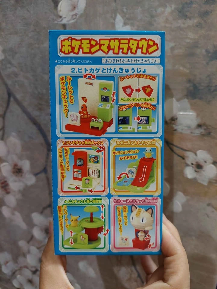 Vintage Pokemon Candy Toy - 2004 Bandai Pallet Town Set #2 🏈 - photo 2