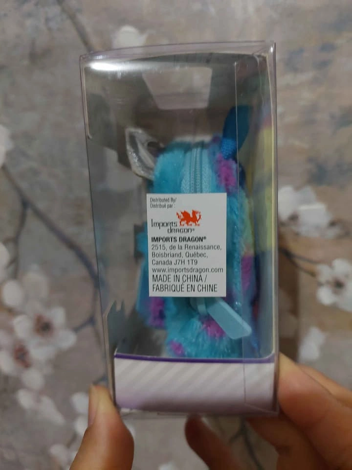 Real Littles Disney Backpacks - Monsters Inc Fuzzy Bag Clip 🏈 - photo 2