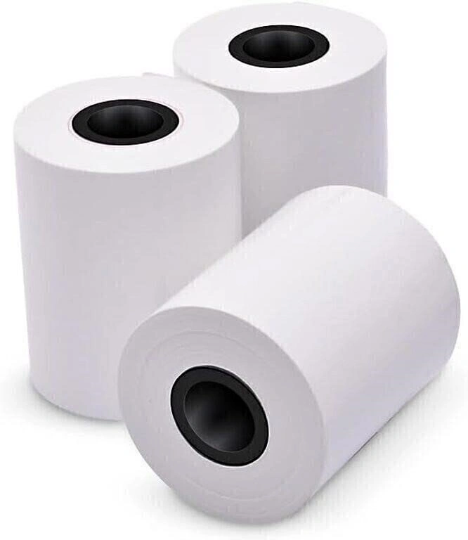 New 4 Pack Staples Thermal Paper Rolls, 2-1/4" x 125'