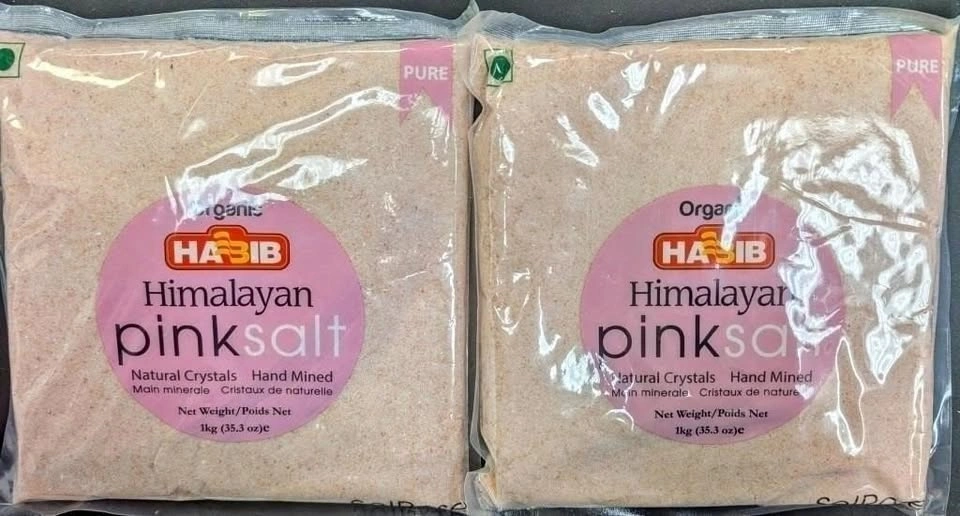 New 2 Packs 1Kg Organic Himalayan Table Pink Salt