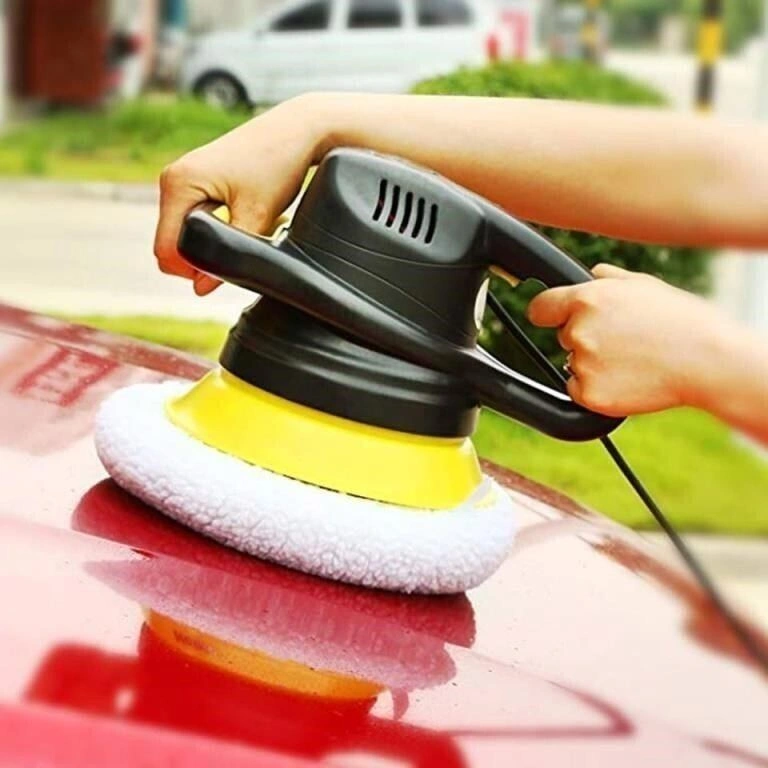 5 PCS Lambswool Wax Applicator Buffing Pads 6.7-8 Inch - photo 2