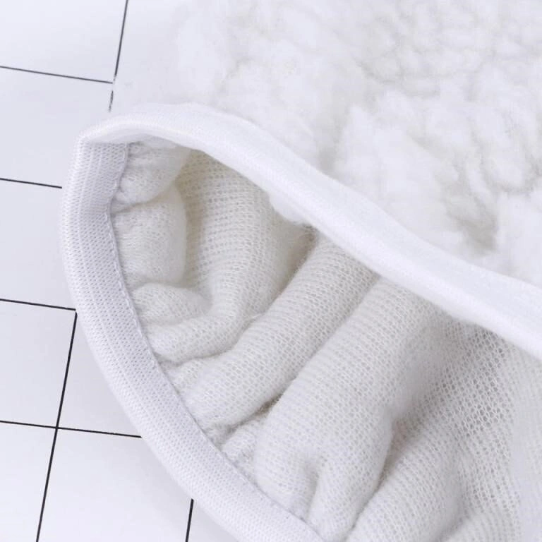 5 PCS Lambswool Wax Applicator Buffing Pads 6.7-8 Inch - photo 3
