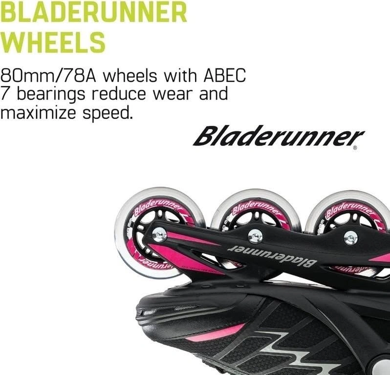 NEW Bladerunner Womens inline skates Roller blades, Size 6 - photo 5