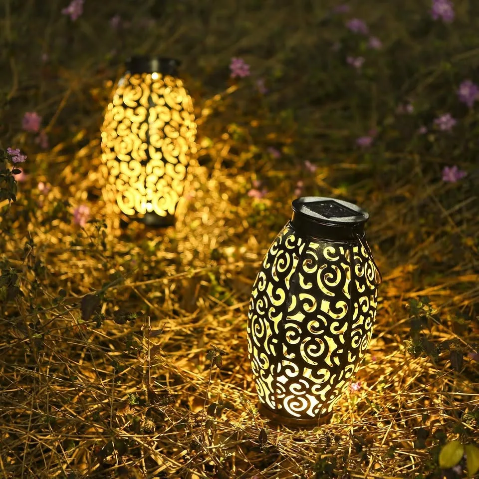 Tomshine Solar Hanging Lanterns (2-Pack) image indicator(4)