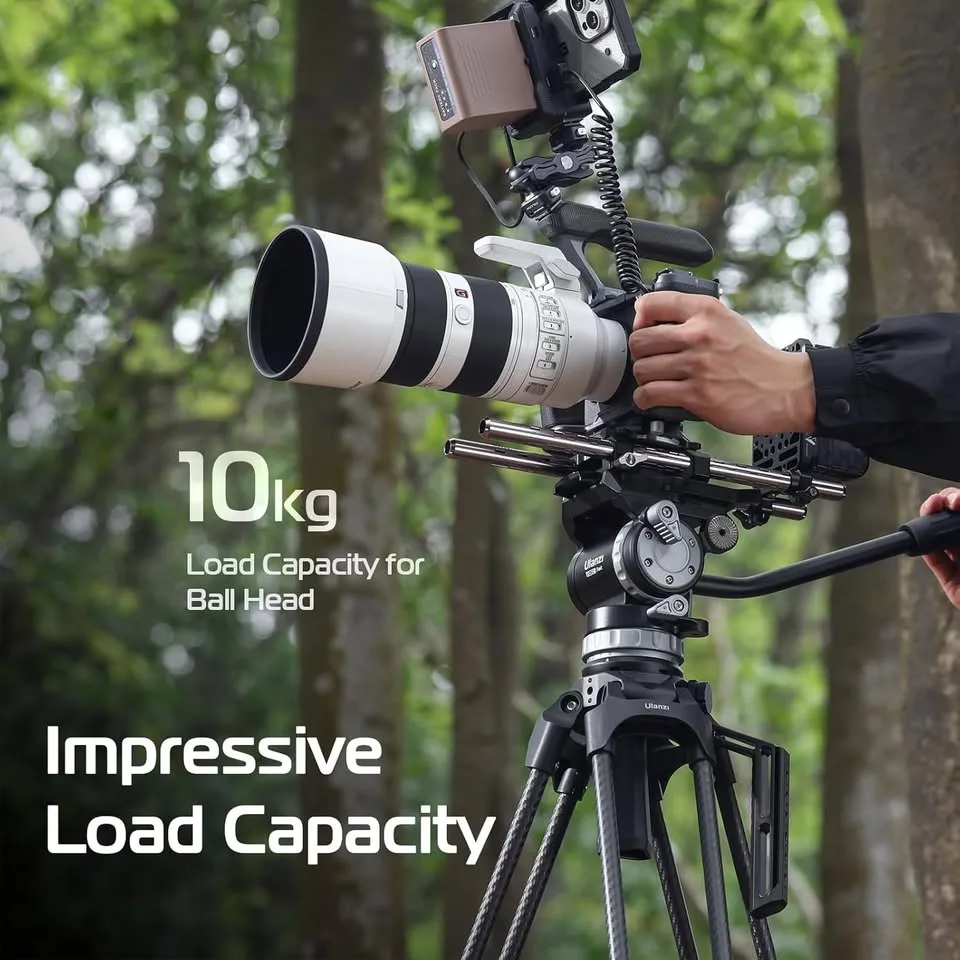 ULANZI VideoFast Heavy Duty Fluid Head - 6-Step image indicator(4)