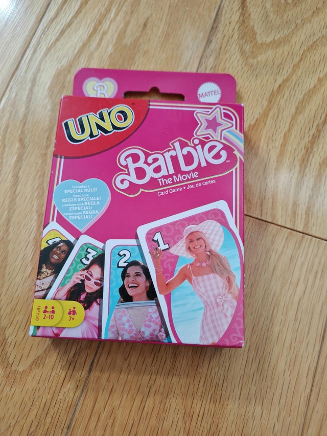 UNO Barbie The Movie Card Game - Mattel 112 Cards - photo 3
