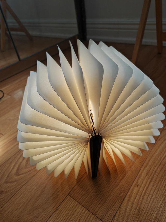 USB-C Rechargeable Book Lamp - Folding Book Light 6 Inch