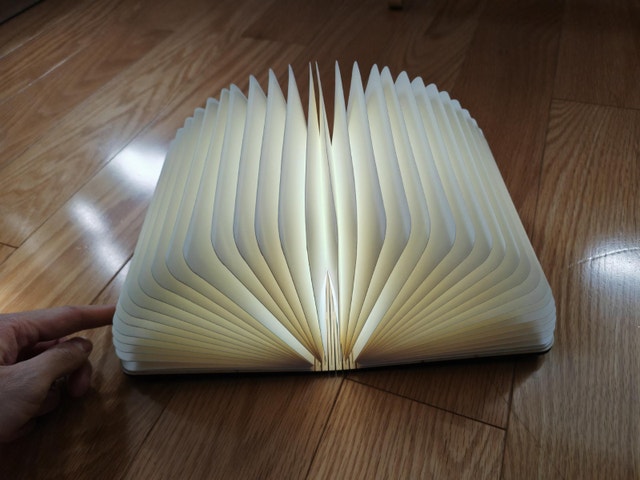 USB-C Rechargeable Book Lamp - Folding Book Light 6 Inch - photo 2