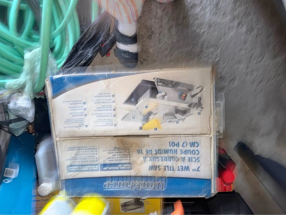 Workforce 7" Wet Tile Saw