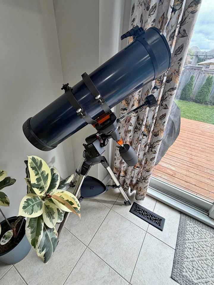 Celestron AstroMaster 130EQ Telescope – Excellent condition!