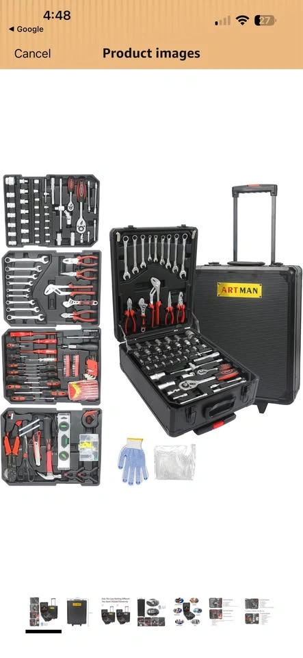 BN 899 pcs Mechanical toolbox (original price: 485+tax) - photo 2