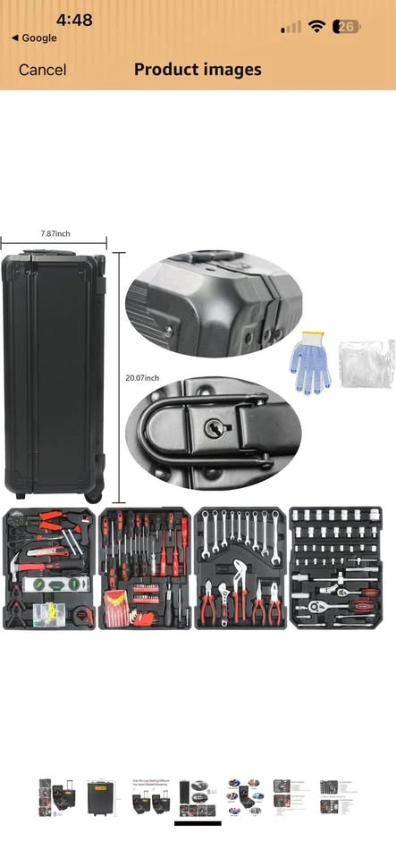 BN 899 pcs Mechanical toolbox (original price: 485+tax) - photo 5