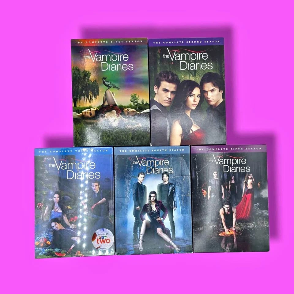 The Vampire Diaries Complete Seasons 1-5 DVD Box Sets