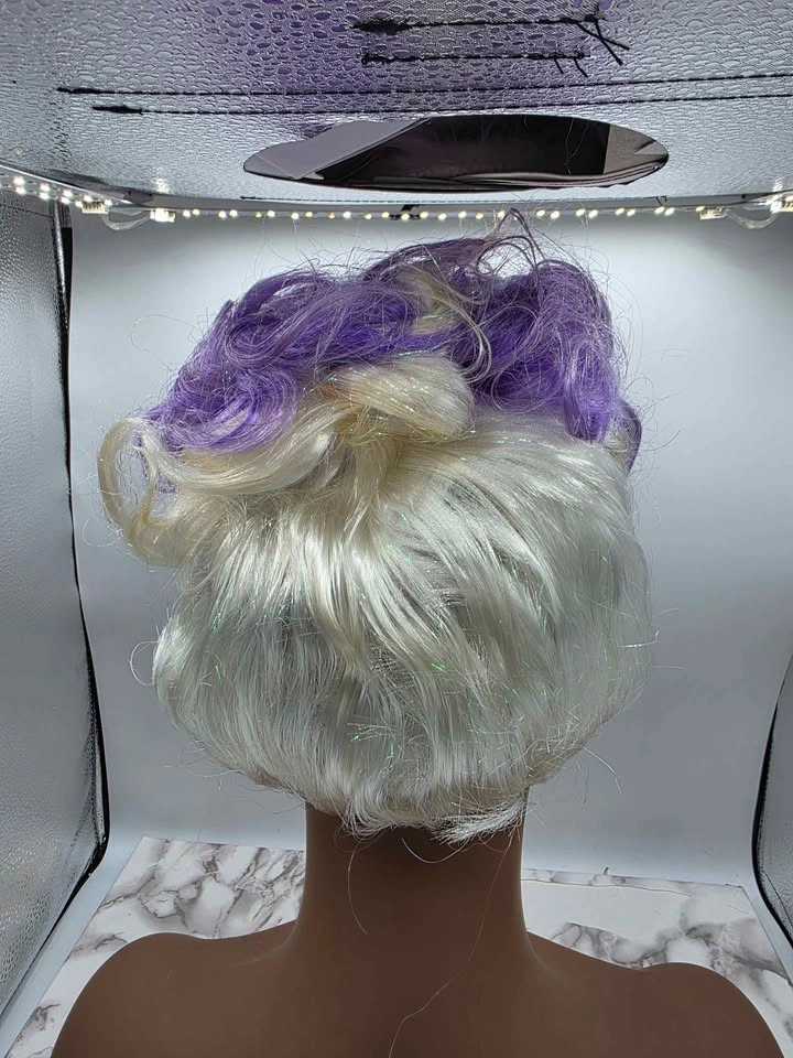 Disney Villains Ursula White & Purple Wig - photo 4