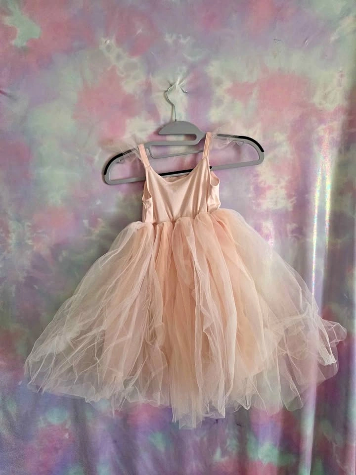 Modern Hero Pink Gold Butterfly Fairy Light Up Dress 3T-4T