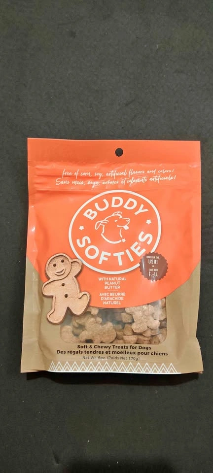 Buddy Softies Biscuits Dog Treats 170g - 06/26. $1 per pack