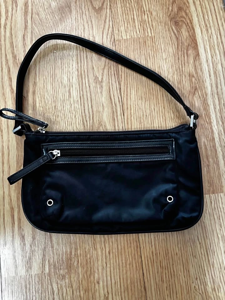 Black Nylon Purse