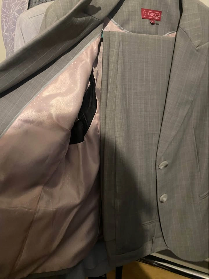 Glensport Collection Pinstripe Pant Suit - photo 2