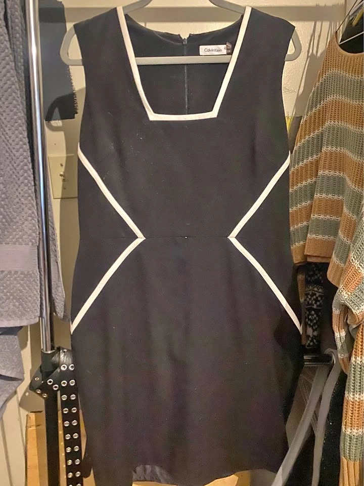 Calvin Klein Sleeveless Sheath Dress