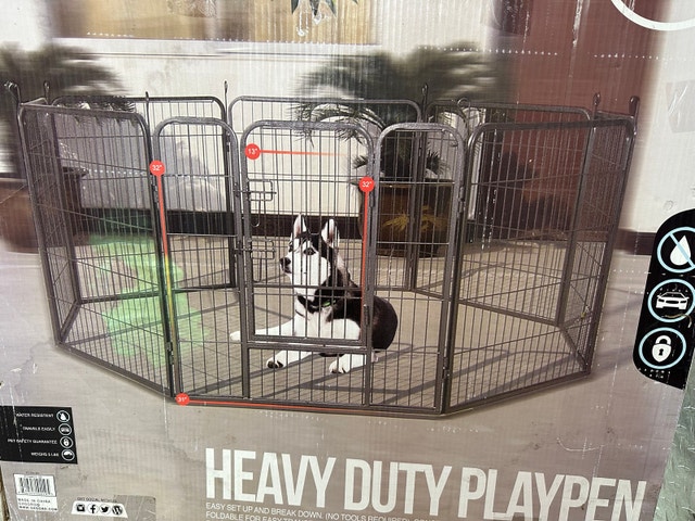 Heavy duty playpen