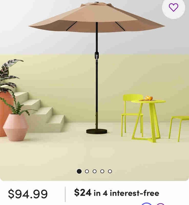 Umbrella and base - photo 2