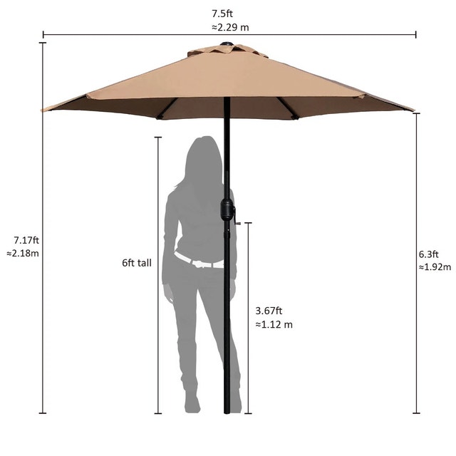 Umbrella and base - photo 3