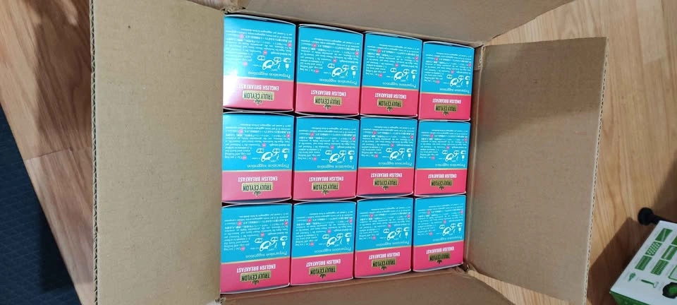 12 Boxes of Truly Ceylon English Breakfast Black Tea - photo 2