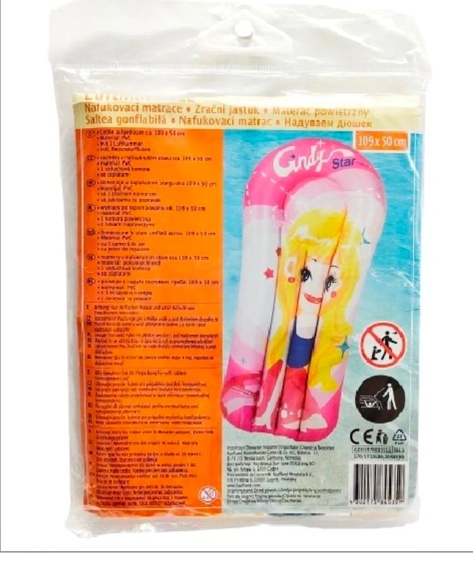 Cindy Star 109 x 50 cm Inflatable Swimming Pool Float Mat