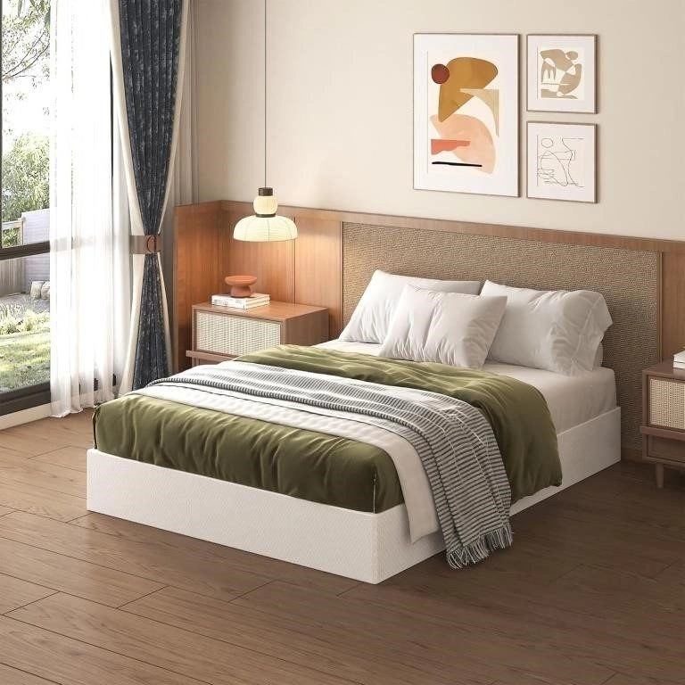NEW Lutown 10" Full Size Box Spring Bed Frame - photo 2