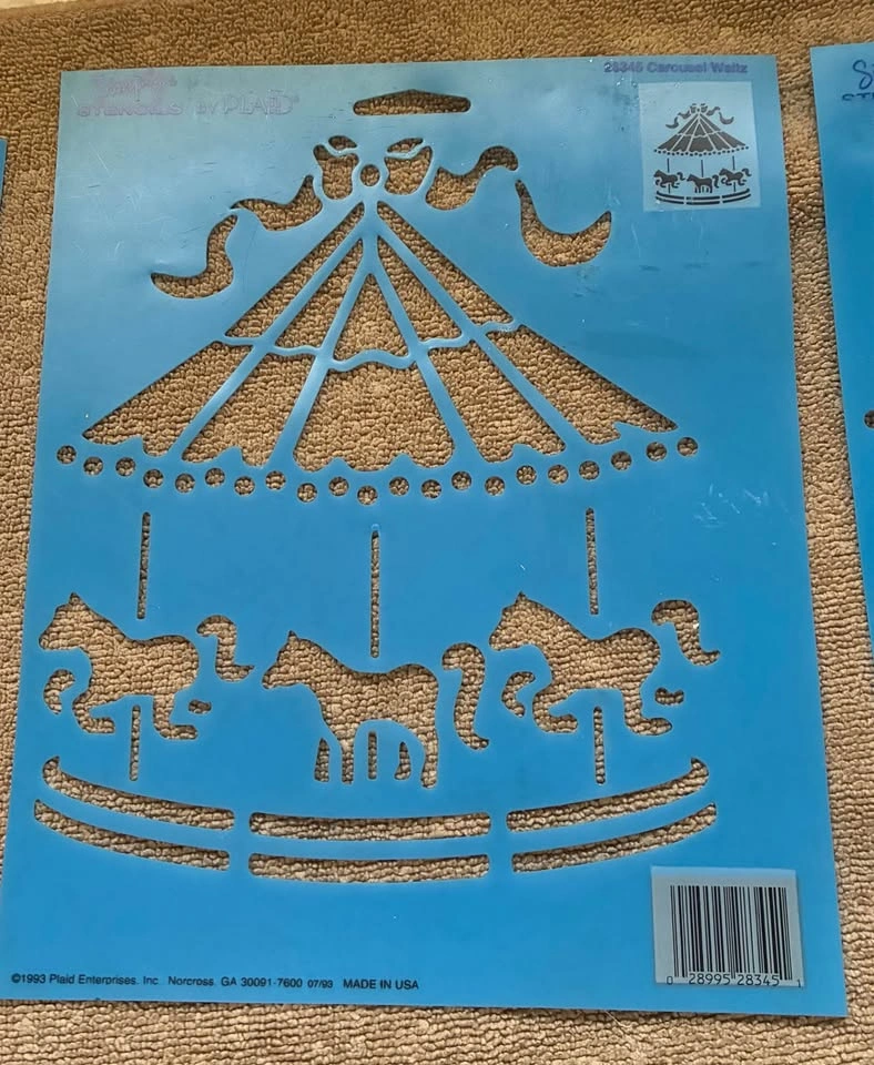 Kids & Crafting Plastic Stencils Lot - 9 Pieces - photo 4