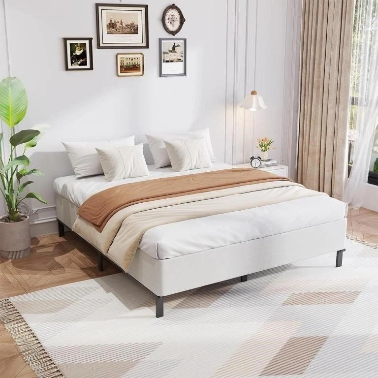 New 8" King Size Box Spring, 2500lbs Metal Frame Foundation - photo 5