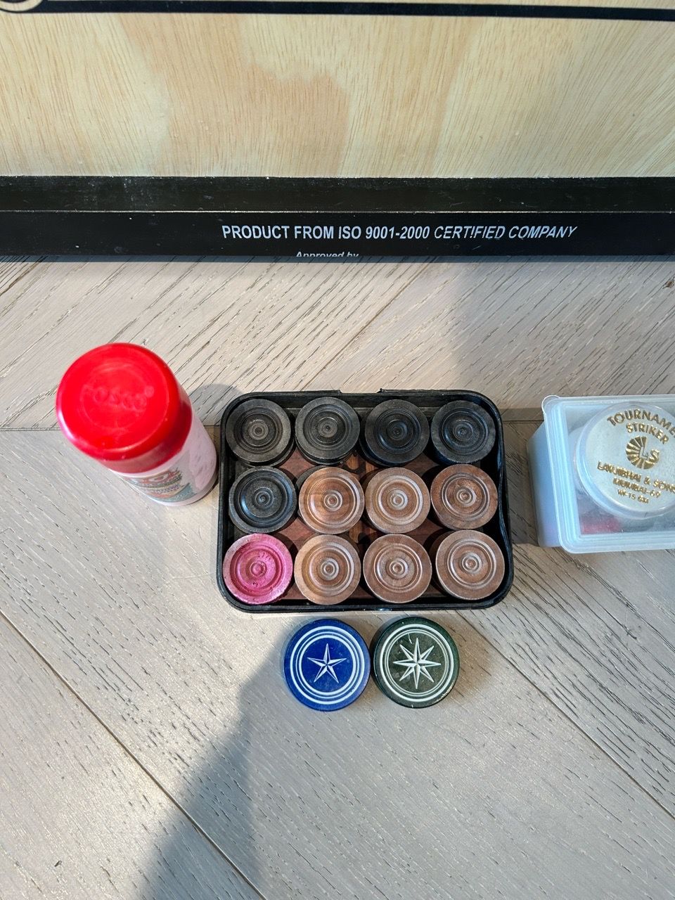 Carrom Board Set with Accessories - photo 2