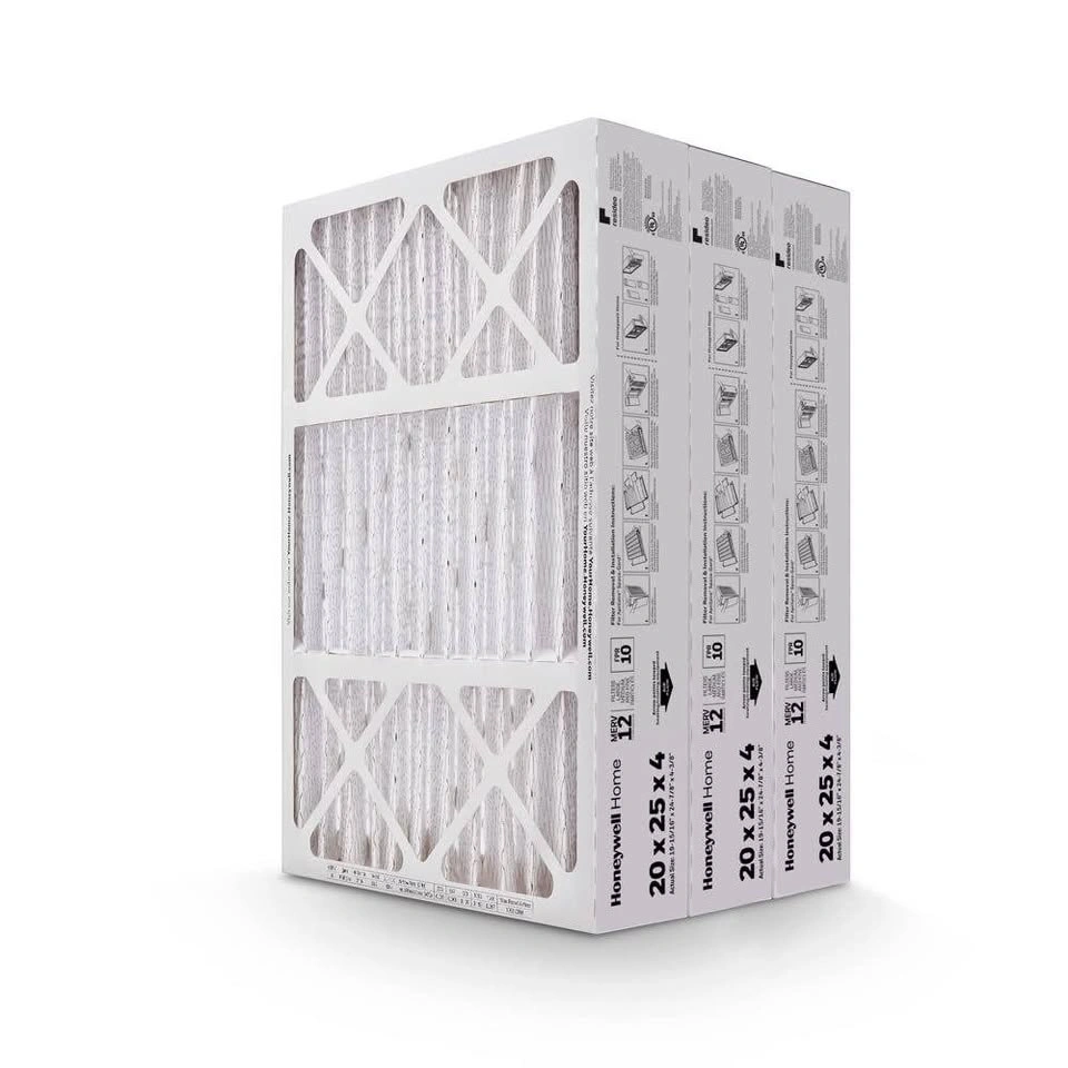 New Honeywell Home 20x25x4 MERV 12 AC Air Filter 3-Pack - photo 3