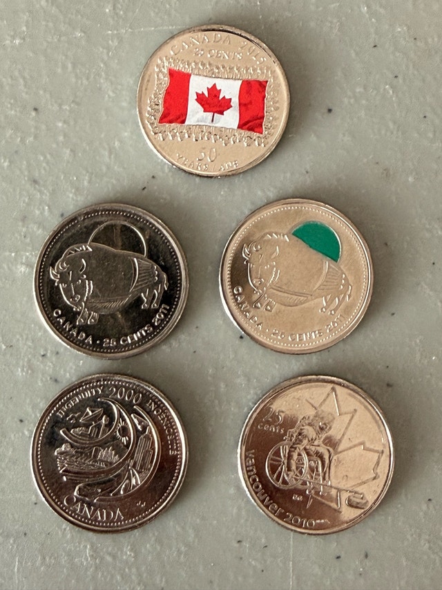 Lot of 42 Canadian Commemorative Quarters - photo 2
