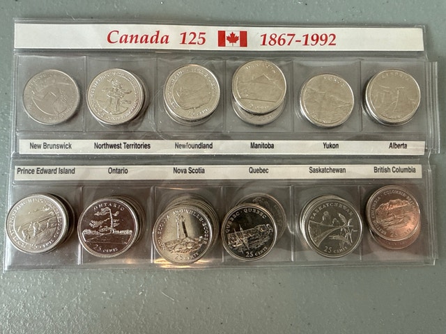 Lot of 42 Canadian Commemorative Quarters - photo 3